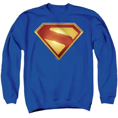 Productafbeelding van Superman - "2025" sweater voor heren/dames, uni, ronde hals, model TV40281 (maat S) (koningsblauw)