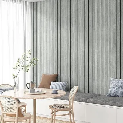 Zdjęcie produktu dla Panele ścienne 3D drewno samoprzylepne do kuchni salonu 30X300 cm