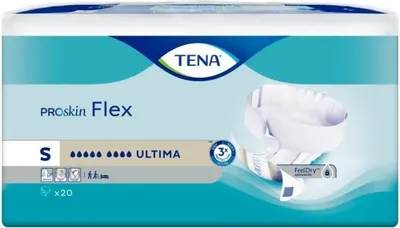 Productafbeelding van Tena Proskin Flex Ultima Small - 3 verpakkingen met 20 inleggers