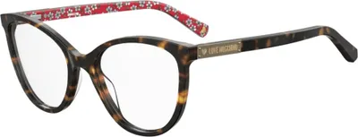 Produktbild von Love Moschino MOL574 086 HAVANA 53/20/140 Damen Brillen