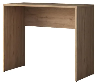 Produktbild von Urio - Schreibtisch, 90x40x73h cm Eiche Braun, ein Ablage