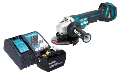 Zdjęcie produktu dla Makita DGA 517 Z Akumulatorowa szlifierka kątowa 18 V 125 mm bezszczotkowa solo - bez akumulatora, bez ładowarki