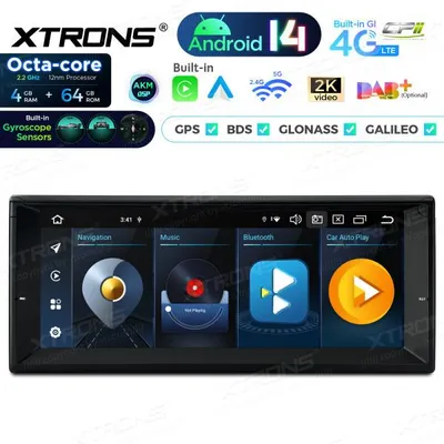 Obrázek produktu pro Xtrons PX1439BLHGS, Android autorádio pro BMW řady 5 (E39) a řady 7 (E38), s 10,25palcovým IPS displejem