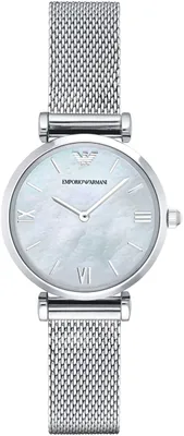 Produktbild von Emporio Armani AR1955 Damen-Armbanduhr, Edelstahl-Gehäuse, Metall-Armband