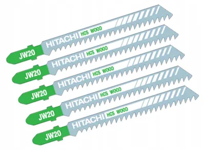 Produktbild von Stichsägeblatt Hitachi JW20 5-tlg.