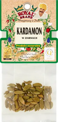 Obrázek produktu pro Kardamom malabarský 10 g semen Balení semen Royal Brand