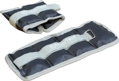 Produktbild von Fitnessgewichte für Handgelenke und Knöchel MASTER 2 x 1 kg - Oxford
