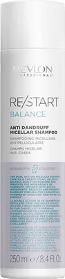 Produktbild von Revlon Professional Restart Balance Anti Dandruff Micellar Shampoo Reinigungsshampoo gegen Schuppen 250 ml