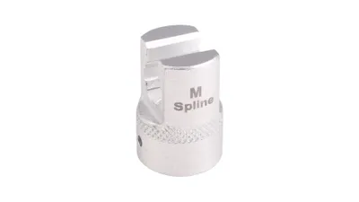 Produktbild von Bikeservice Speichenschlüssel zum Festziehen, SPLINE, 6-Nut, 8 mm, Alu
