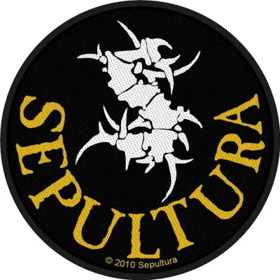Produktbild von Sepultura Circular Logo Aufnäher zum Aufnähen