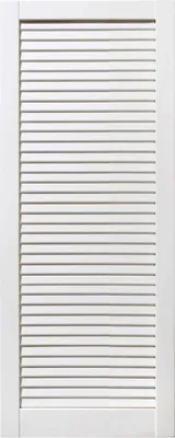 Produktbild von ben+camilla.com geschlossene Lamellentür 99,3x39,4cm weiß PREMIUM LACKIERT Massivholz Kiefer
