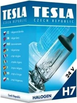 Produktbild von 1x TESLA H7 Glühlampe Fernlicht 24V 70W PX26d Halogen B10702
