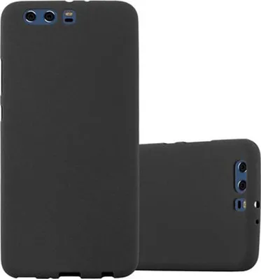 Produktbild von Cadorabo Schutzhülle für Huawei P10 PLUS Hülle in Schwarz Handyhülle TPU Etui Cover Case