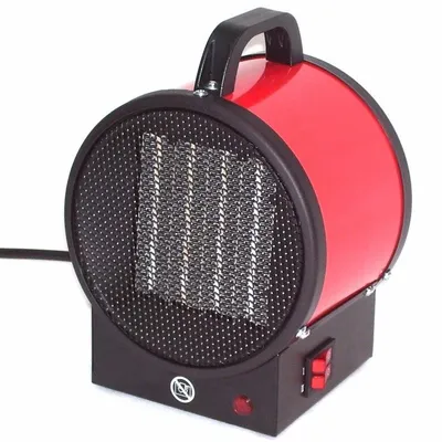 Produktbild von Keramik Heizlüfter Keramikheizer 2kW Elektroheizer 55438 Bauheizer Heizgerät NEU