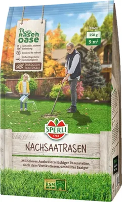 Produktbild von Sperli Nachsaat Rasensamen RSM 3.2 - 250 g für ca. 9 m²