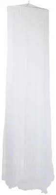 Image de Moustiquaire pour 2 personnes Protection contre les moustiques 60 x 250 x 1200 cm - Protection contre les moustiques pour chambre à coucher, chambre d'enfant et lit de camping, Blanc