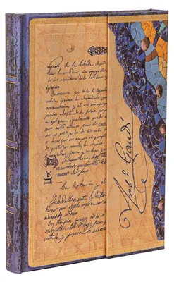 Produktbild von Gaudi, The Manuscript of Reus (Embellished Manuscripts Collection) Midi Lined Hardback Journal (Elastic Band Closure)