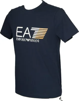 Produktbild von T-Shirt mit Rundhals Männer Herren EA7 EMPORIO ARMANI Artikel 3ZPT81 PJ02Z, S, Cotone 100%