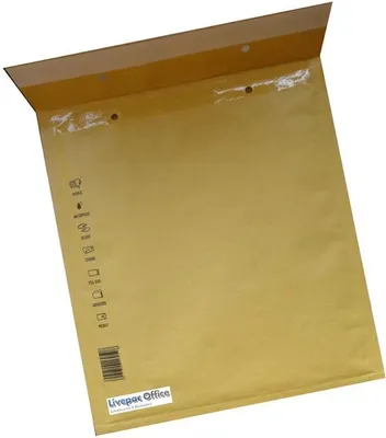 Produktbild von 200 Luftpolster-Versandtaschen / Größe 12B / 2 B / Aussenmaß: 140x225mm / braun