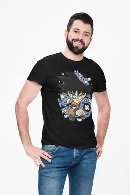 Produktbild von D&B Uni Polo  PC00102 ShonGoku Schwarz-Größe M