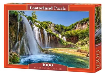 Obrázek produktu pro Castorland Land of the Falling Lakes, 1000 kusů, Krajina, 9 rok/roky