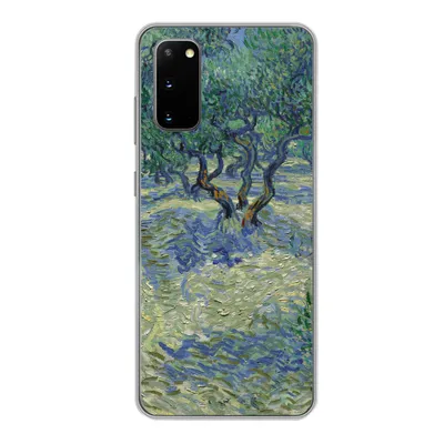 Produktbild von MuchoWow® Handyhülle Schutzhülle Hülle für Samsung Galaxy S20 Der Olivenhain - Vincent van Gogh Silikon Softcase Handy Hülle - Bild