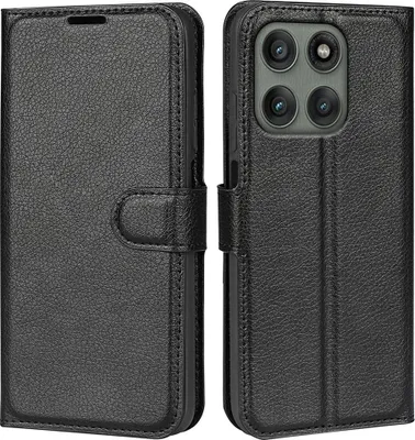 Produktbild von Motorola Edge 60 Pro Hülle - Coverup Klapphülle - Schwarz