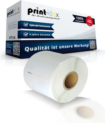 Produktbild von Kompatible Etiketten-Rolle für Dymo 99015 Labelwriter 450 Labelwriter 450 Duo Labelwriter 450 Series Labelwriter 450 Turbo 99015 S0722440 70mm x  54mm 320 Etiketten Office Line Serie