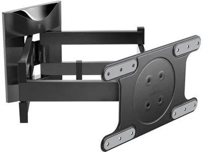 Immagine prodotto di Supporto da parete per TV OLED Doppelmotion, doppia rotazione, 40-82 pollici, 55 kg, nero