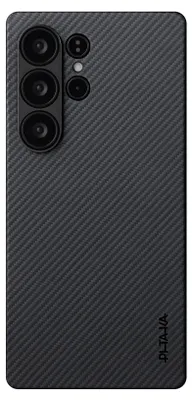 Produktbild von Pitaka KS2501U, Cover, Samsung, Galaxy S25 Ultra, 17,5 cm (6.9"), Grau, Schwarz