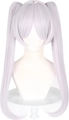 Obrázek produktu pro INF Silver Cosplay paruka: Cospospirit paruka: vysokoteplotní vlákno, anime role play, party paruka