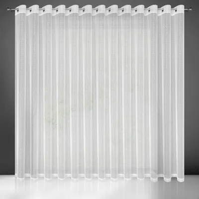 Produktbild von Gardine KATRIANA weiß 400x250 cm Ösen Ösenvorhang