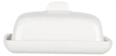 Obrázek produktu pro Máslenka Clayre & Eef 9x7x7 cm, bílá keramika