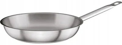 Image de Poêle en acier professionnelle Stalgast Ø320mm fond sandwich