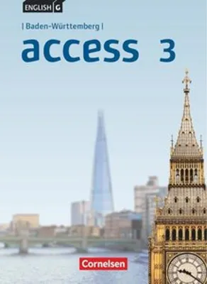 Produktbild von English G Access Band 3: 7. Schuljahr - Baden-Württemberg - Schülerbuch
