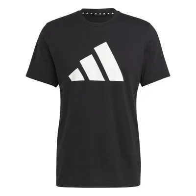 Produktbild von ADIDAS Train Essentials Feelready Logo Training T-Shirt Herren schwarz S