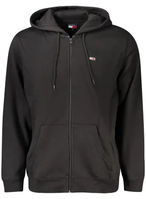 Produktbild von Nachhaltiges Herren-Sweatshirt mit Reißverschluss und Kapuze in Schwarz