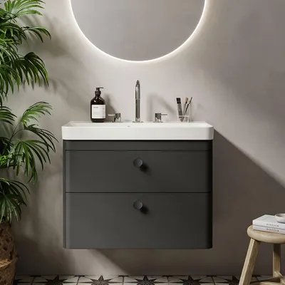 Immagine prodotto di Maniglie nere per mobili da cucina - pomelli moderni per cassetti - 20 pezzi - metallo opaco