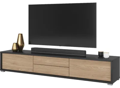 Obrázek produktu pro RTV komoda RIDAF 39 antracit / dub olejový