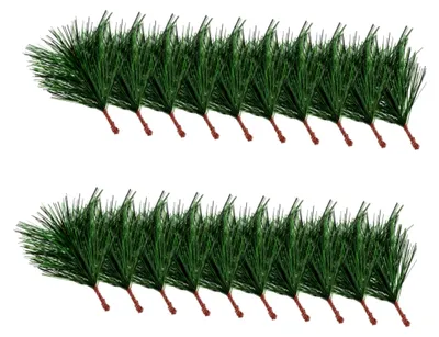 Produktbild von 50 Stück Künstliche Tannenzweige für Weihnachtsdekoration