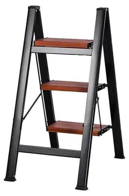 Productafbeelding van Trapje, lichtgewicht, opvouwbaar design, zwart