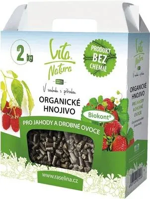 Obrázok produktu pre Organické hnojivo pre jahody a drob.ovocie 2kg Vita Natura