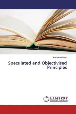 Produktbild von Speculated and Objectivised Principles