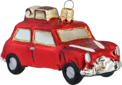 Produktbild von Weihnachtsschmuck Auto mit Schlitten
