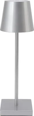 Image de Verk 12314 Lampe LED tactile, batterie 1500mAh, 3W argenté