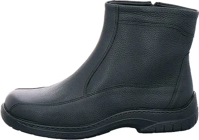 JOMOS Schnür-Stiefeletten Herren Leder schwarz wasserdicht