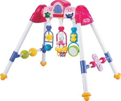 Produktbild von Dětská hrající edukační hrazdička De Lux Baby Mix pink