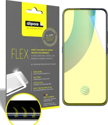 Obrázok produktu pre 3x ochranná fólia pre Vivo V17 Pro, 100% pokrytie displeja, dipos Flex