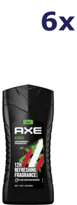Produktbild von 6x Axe Douchegel – Africa 250 ml
