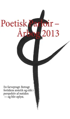 Produktbild von Poetisk Parloir - Årbog 2013